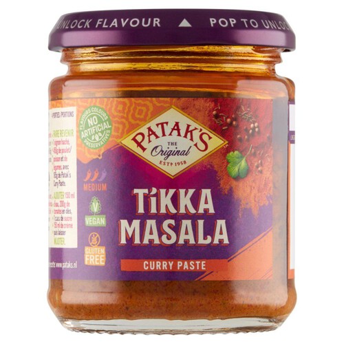 Pasta curry tikka masala Patak's 165 g
