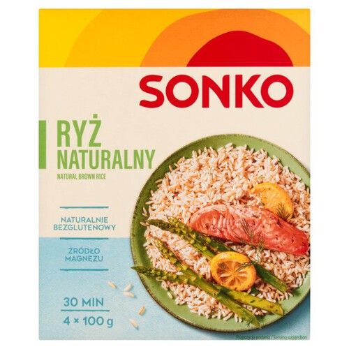 Ryż naturalny Sonko 4 x 100 g