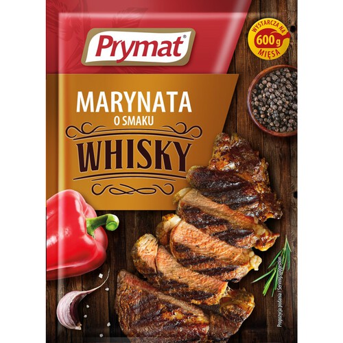 Marynata o smaku whisky Prymat 20 g