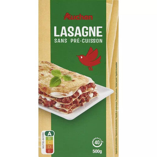 Makaron Lasagne  Auchan 500 g