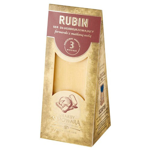 Ser Rubic długodojrzewający Skarby Serowara 180 g