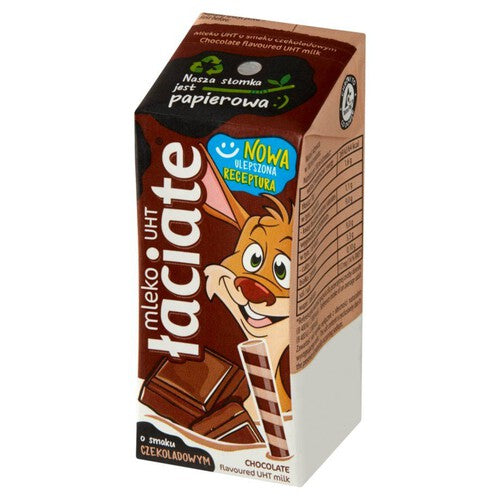 Mleko UHT o smaku czekoladowym Łaciate 200 ml