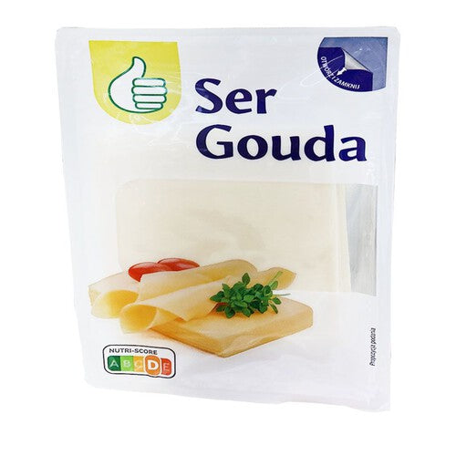 Ser gouda plastry   Auchan 150 g