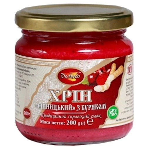 Chrzan Winnicka z burakiem Delisso 200 g