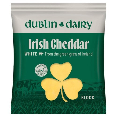 Ser cheddar white irlandzki półtwardy dojrzewający Dublin Dairy 200 g