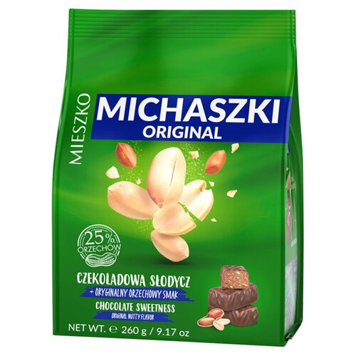 Michaszki z orzechami  Mieszko 260 g