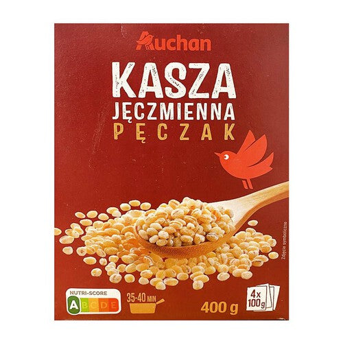 Kasza jęczmienna pęczak Auchan 4 x 100 g