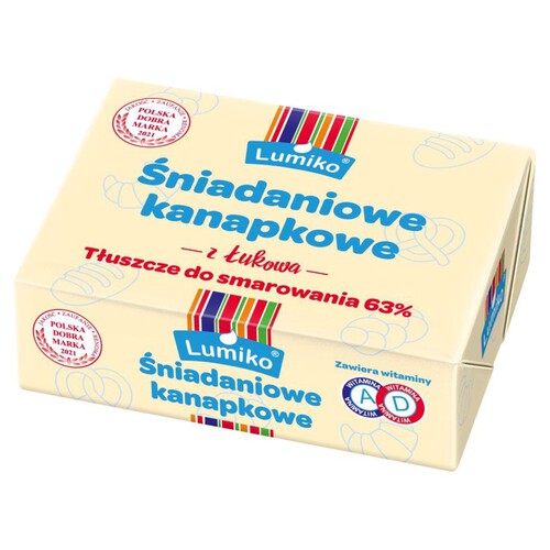 Śniadaniowe kanapkowe z Łukowa 63% tłuszczu Lumiko 200 g