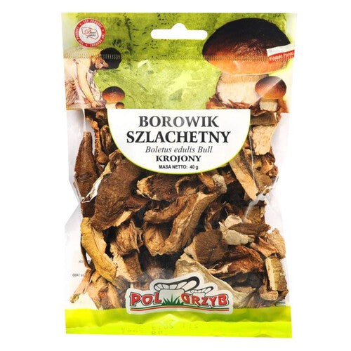 Borowik Szlachetny krojony suszony Pol Grzyb 40 g
