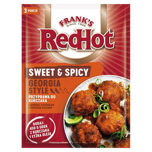 Przyprawa do kurczaka Sweet&Spicy Frank's RedHot 20 g