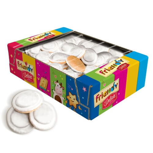 Biszkopty z wiśniową galaretką Delicia 500 g