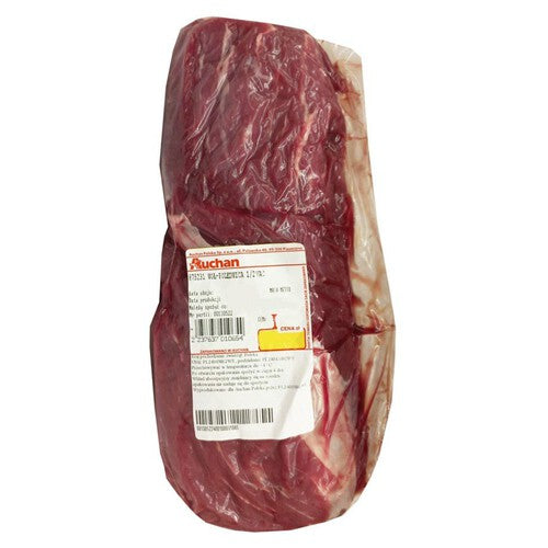 Polędwica wołowa 1/2 Auchan na wagę ok. 1,1 kg